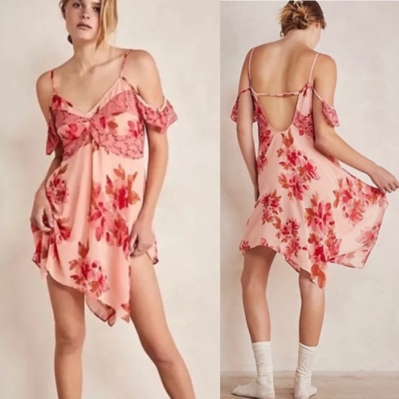 Free People Dresses & Skirts - Free People Monday Morning Trapeze Slip Dress NWOT